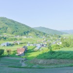 岩手県遠野市の風景