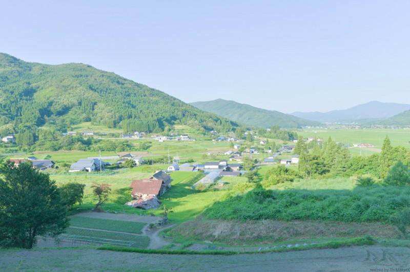 岩手県遠野市の風景