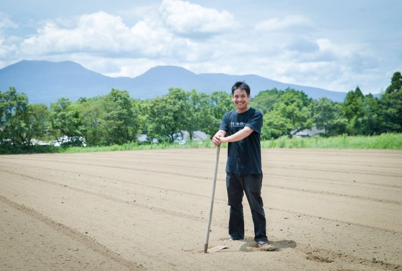 「HORI-KEN Farm（ホリケンファーム）」の堀研二郎さん